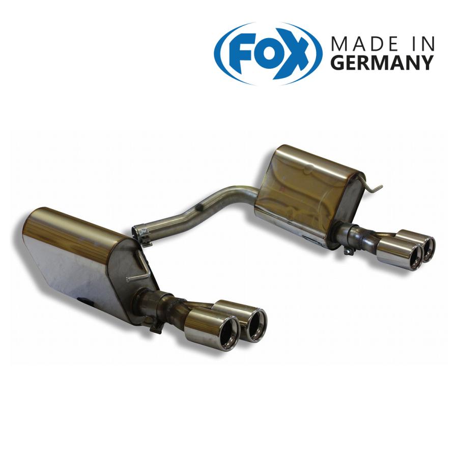 FOX フォックス オールステンレスマフラー（リアマフラー） MERCEDES