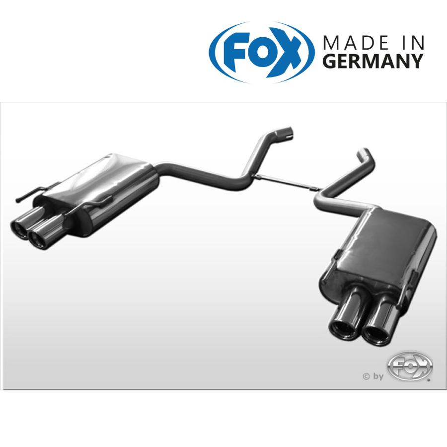 FOX フォックス オールステンレスマフラー（リアマフラー） MERCEDES