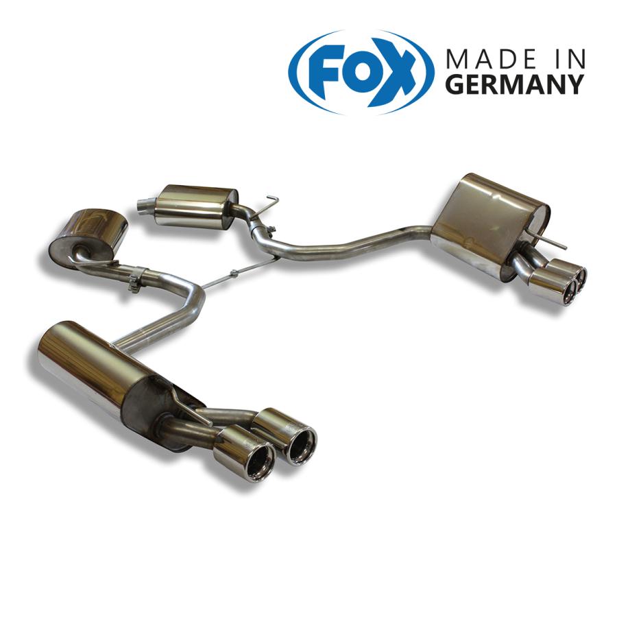 FOX フォックス オールステンレスマフラー（リアマフラー） MERCEDES