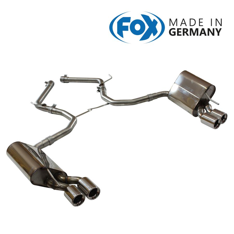 FOX フォックス オールステンレスマフラー（リアマフラー） MERCEDES