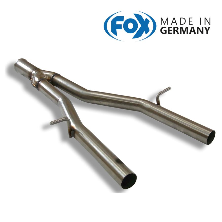 ROSSO ステンレス マフラー テールパイプ付き Amazon.co.jp: テールパイプ ステンレス鋼車 X-PIPE 2.25 ''2.5