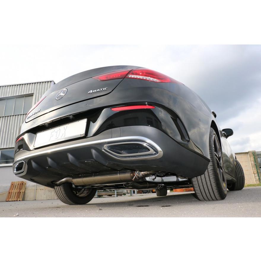 FOX フォックス オールステンレスマフラー（リアマフラー） MERCEDES