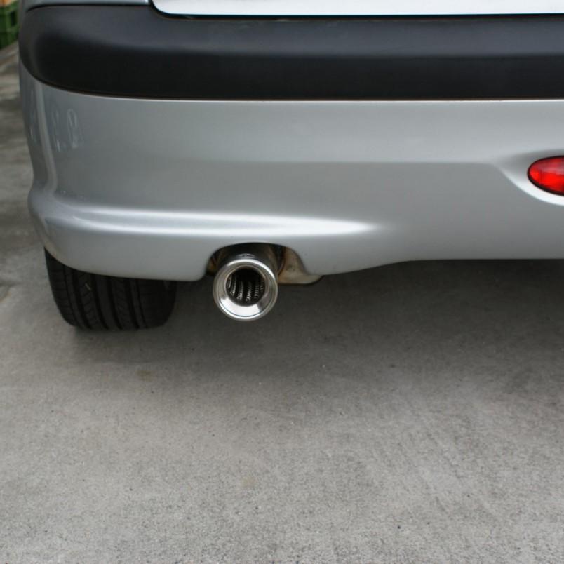 FOX フォックス オールステンレスマフラー（リアマフラー） PEUGEOT 206 ハッチバック/CC S16用 90mm |  | 04