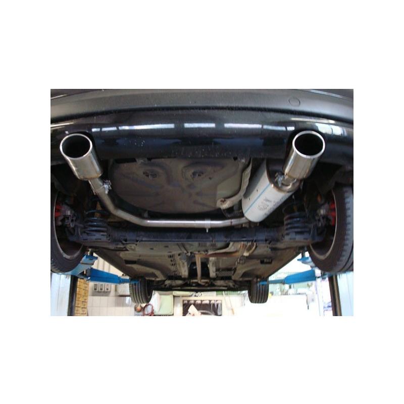 FOX フォックス オールステンレスマフラー（リアマフラー） PEUGEOT 207 ハッチバック 1.4-1.6/CC、208 ハッチバック 1.2-1.6用 115ｘ85mm オーバル 斜め 左右 |  | 03