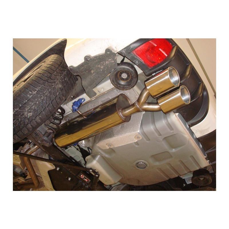 FOX フォックス オールステンレスマフラー（リアマフラー） PEUGEOT 308 CC 1.6用 106ｘ71mm オーバル 斜め ダブル |  | 05