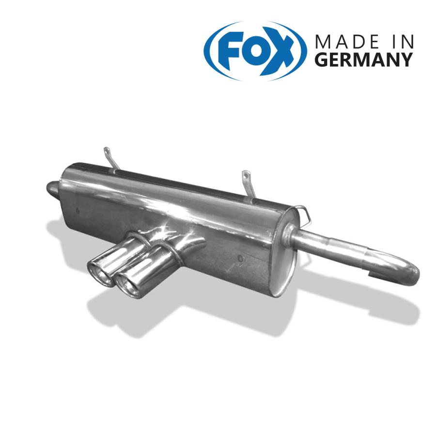 FOX フォックス オールステンレスマフラー（リアマフラー） PORSCHE