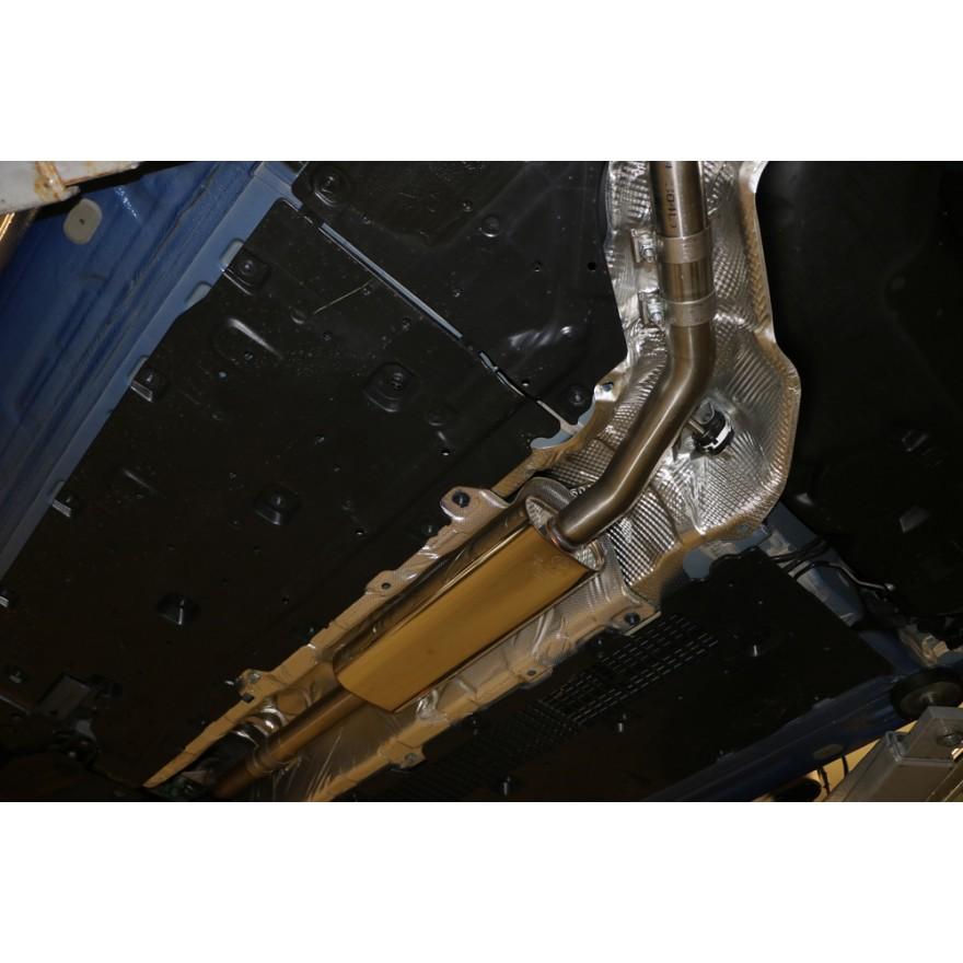 FOX フォックス オールステンレスマフラー（フロント+リアマフラー） RENAULT Megane4/メガーヌ4 スポーツツアラーGT用 140ｘ90mm オーバル 斜め |  | 10