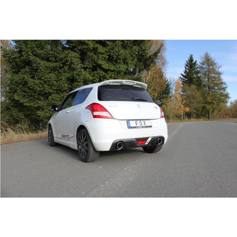 FOX フォックス オールステンレスマフラー（リアマフラー） SUZUKI Swift Sport / スイフト スポーツ 1.6 -ZC32S用 100mm 斜め 左右｜alpha-online-shop｜04