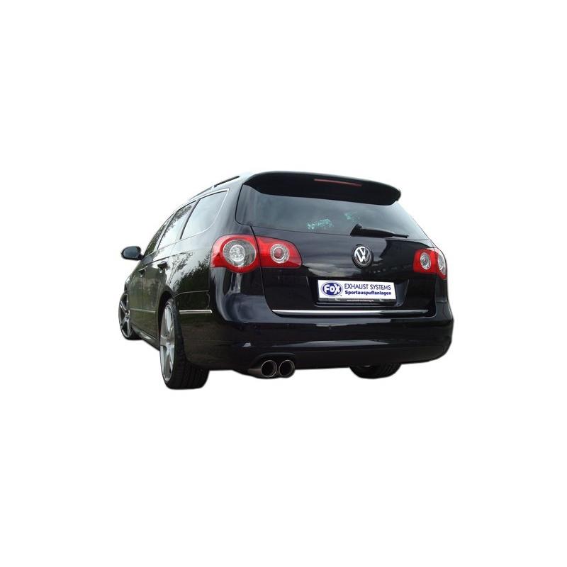 FOX フォックス オールステンレスマフラー（リアマフラー） VOLKSWAGEN Passat (3C) / パサート(3C) 1.8TSI/2.0T/2.0TSI用 90mm 斜め ダブル |  | 02