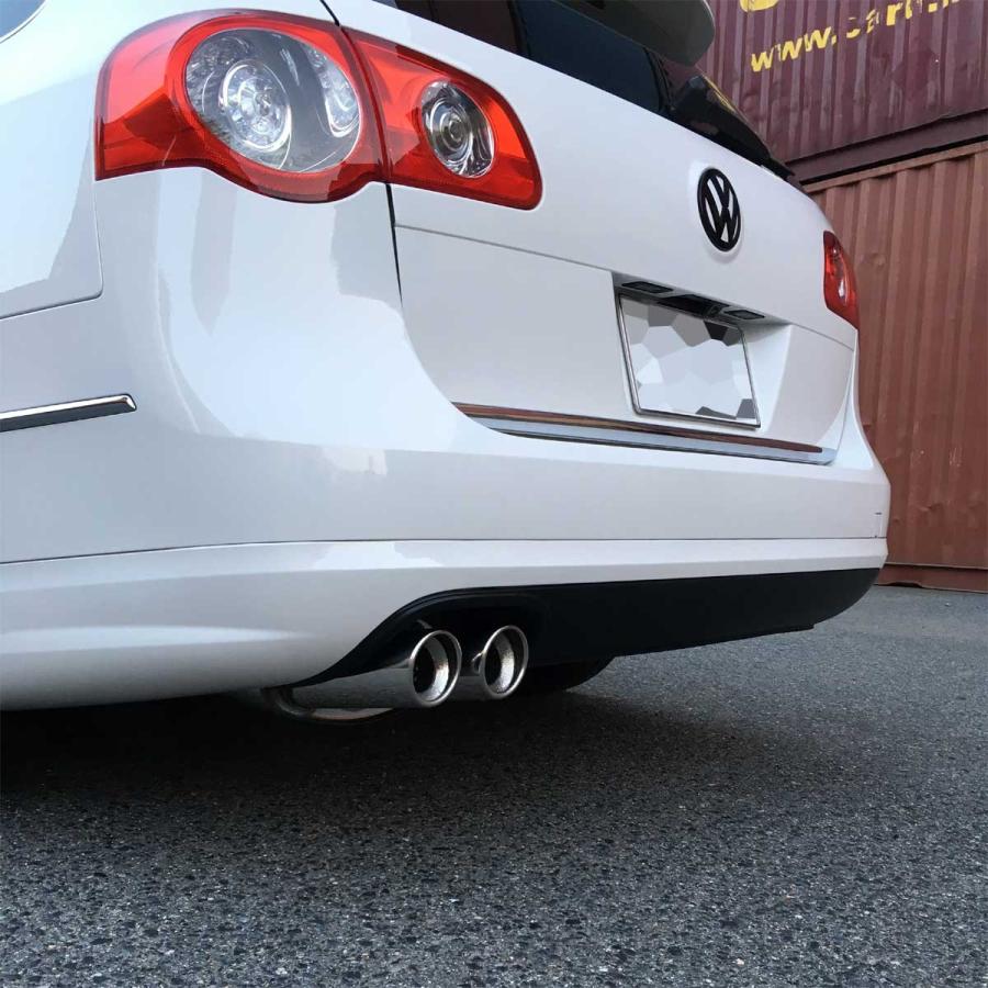 FOX フォックス オールステンレスマフラー（リアマフラー） VOLKSWAGEN Passat (3C) / パサート(3C) 1.8TSI/2.0T/2.0TSI用 90mm 斜め ダブル |  | 04