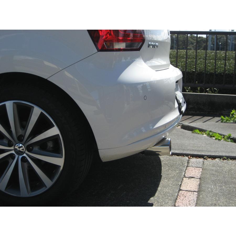 FOX フォックス オールステンレスマフラー（リアマフラー） VOLKSWAGEN Polo (6R) / ポロ (6R) 1.2TSI/1.4(NA)用 90mm |  | 03