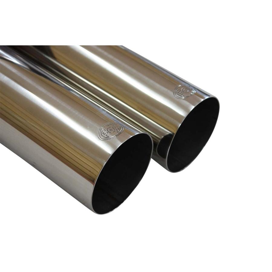 FOX フォックス オールステンレスマフラー（リアマフラー） VOLKSWAGEN Golf2 / ゴルフ2 CLi/GLi/CLD/CLD ターボ用 55mm カットオフ ダブル |  | 01