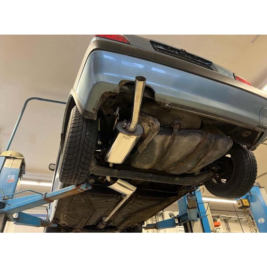 FOX フォックス オールステンレスマフラー（リアマフラー） VOLKSWAGEN Golf2 / ゴルフ2 CLi/GLi/CLD/CLD ターボ用 60mm カットオフ |  | 05