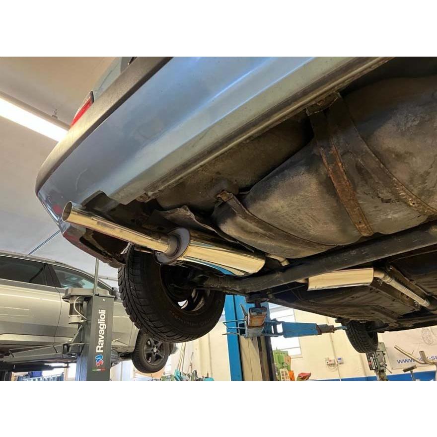 FOX フォックス オールステンレスマフラー（リアマフラー） VOLKSWAGEN Golf2 / ゴルフ2 CLi/GLi/CLD/CLD ターボ用 60mm カットオフ |  | 06