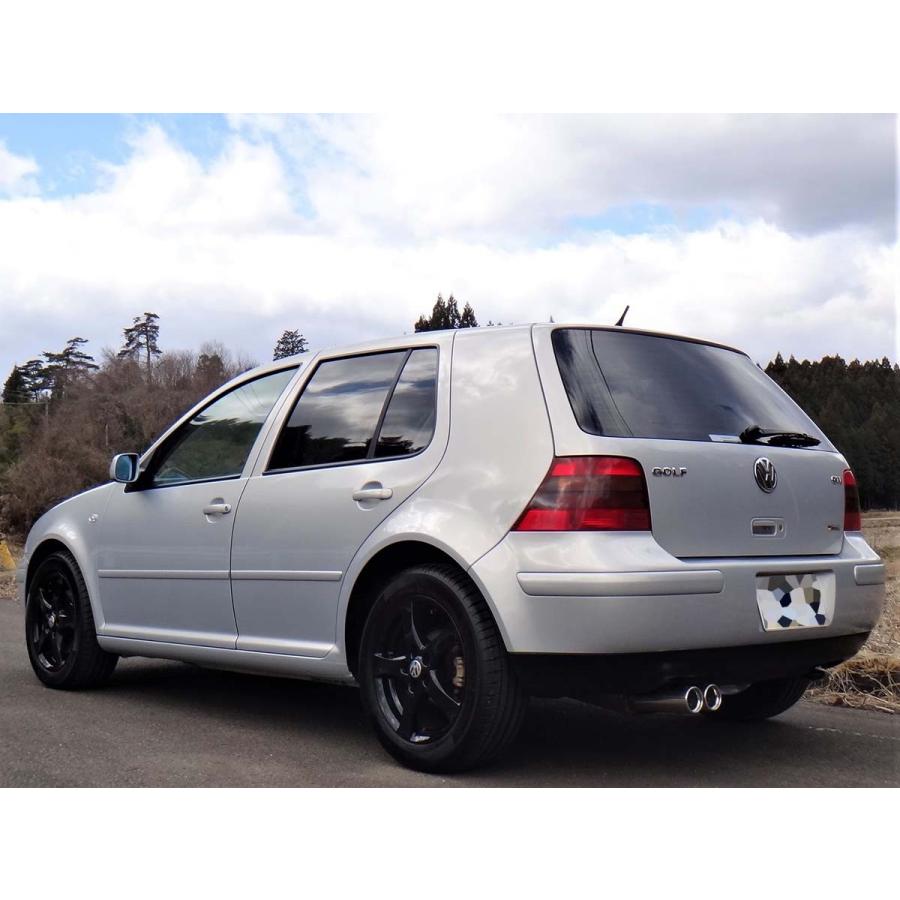 FOX フォックス オールステンレスマフラー（リアマフラー） VOLKSWAGEN Golf4 / ゴルフ4 1.6/CLi/GLi(1.8)/CLi/GLi(2.0)/GTI/GTX用 76mm ダブル |  | 04