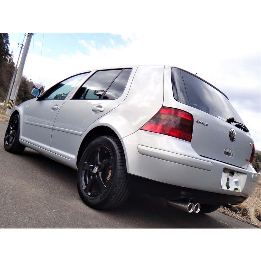 FOX フォックス オールステンレスマフラー（リアマフラー） VOLKSWAGEN Golf4 / ゴルフ4 1.6/CLi/GLi(1.8)/CLi/GLi(2.0)/GTI/GTX用 76mm ダブル |  | 05