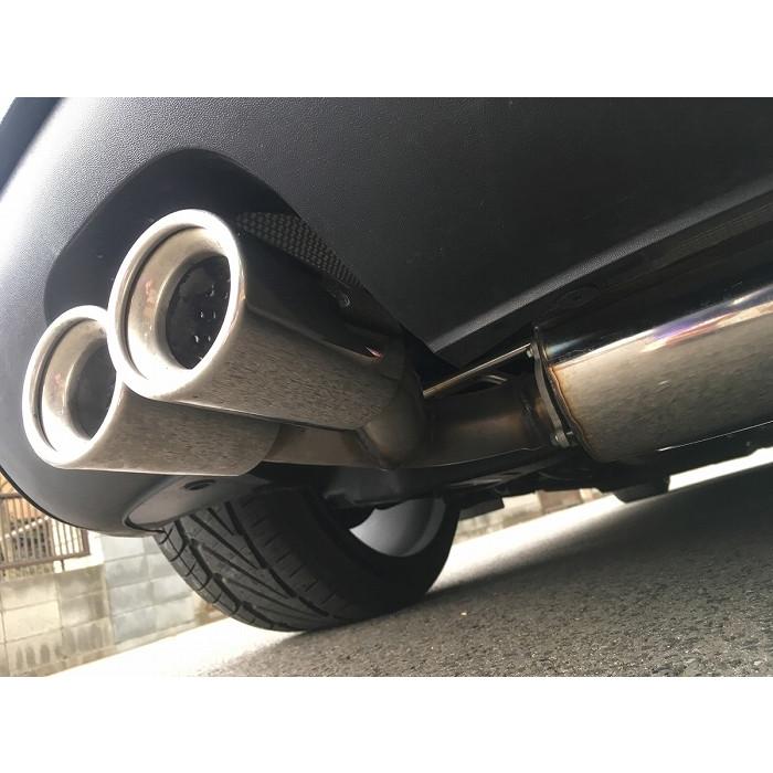 FOX フォックス オールステンレスマフラー（リアマフラー） VOLKSWAGEN Golf5 / ゴルフ5 1.6/GLi/GT用 80mm ダブル |  | 04