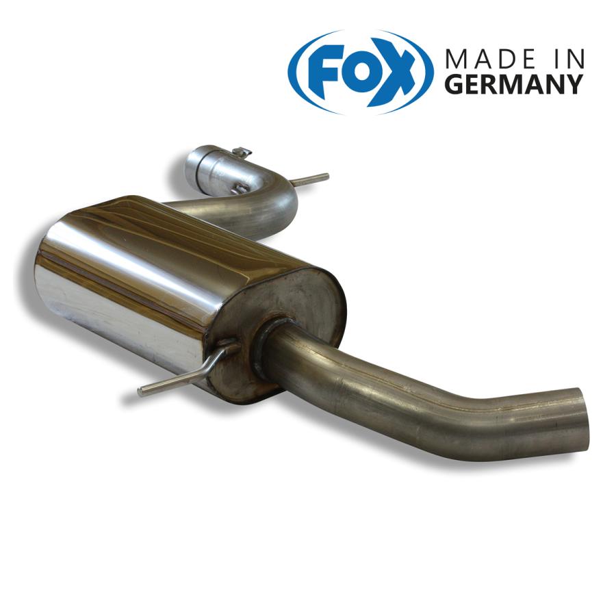 FOX フォックス オールステンレスマフラー（センターマフラー） VOLKSWAGEN Golf5 / ゴルフ5 TSI/GT TSI用 | 