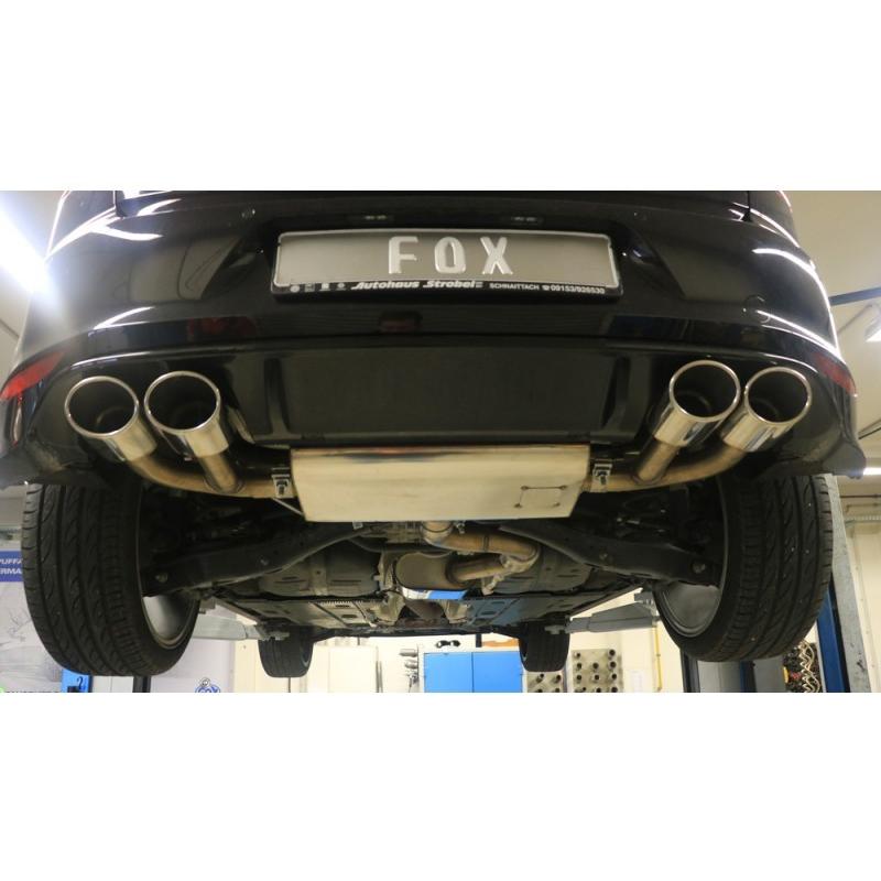 FOX フォックス オールステンレスマフラーVWGolf7 / ゴルフ7 R FOX フォックス オールステンレスマフラー（フロント+