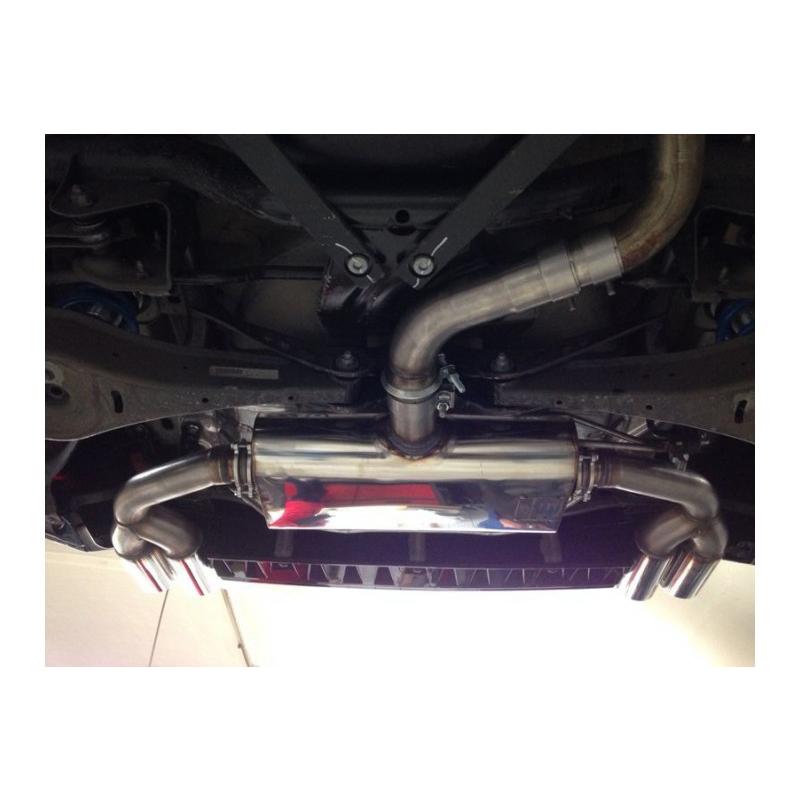 FOX フォックス オールステンレスマフラー（リアマフラー） VOLKSWAGEN ザ・ビートル (ハッチバック) 2.0用 80mm 斜め ダブル 左右 |  | 05