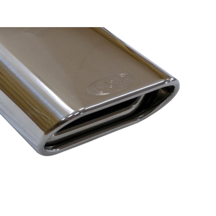 FOX フォックス オールステンレスマフラー（リアマフラー） VOLKSWAGEN Touran (1T) / トゥーラン (1T) 2.0/1.4TSI用 160×80mm フラットオーバル 斜め 左右 |  | 01