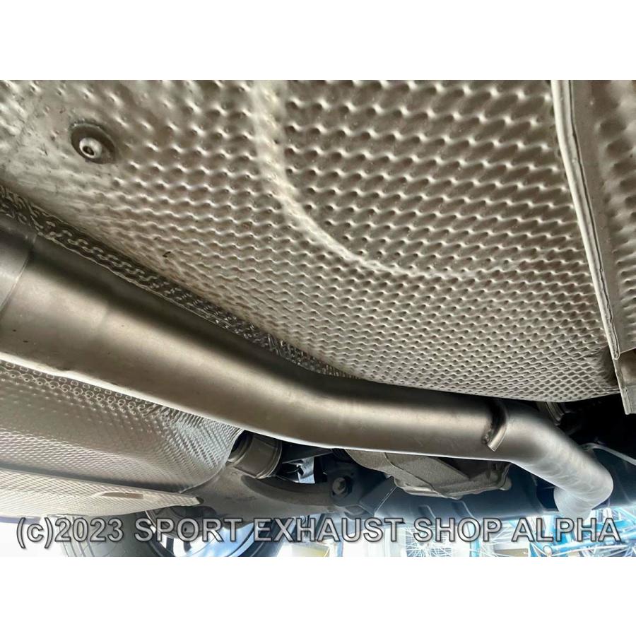 REMUS レムス リアマフラー(テールパイプは純正を使用) ジュリア