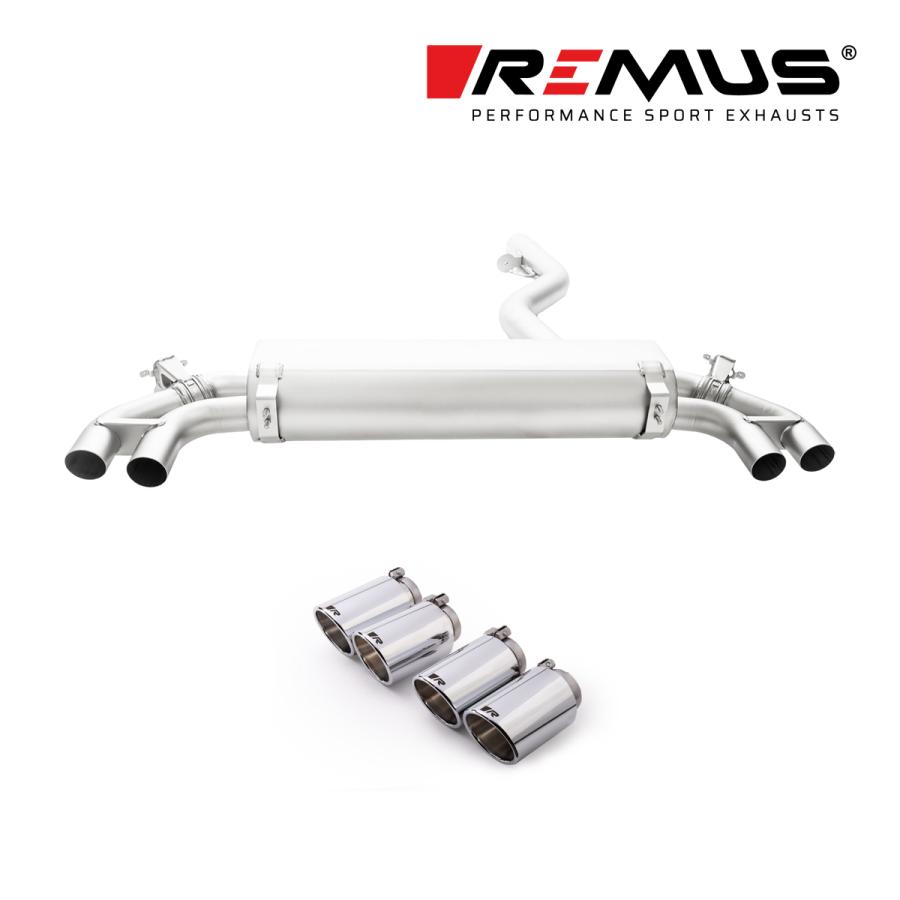REMUS（レムス） リアマフラー G20/G21 320i/330i Mスポーツ('19-)用