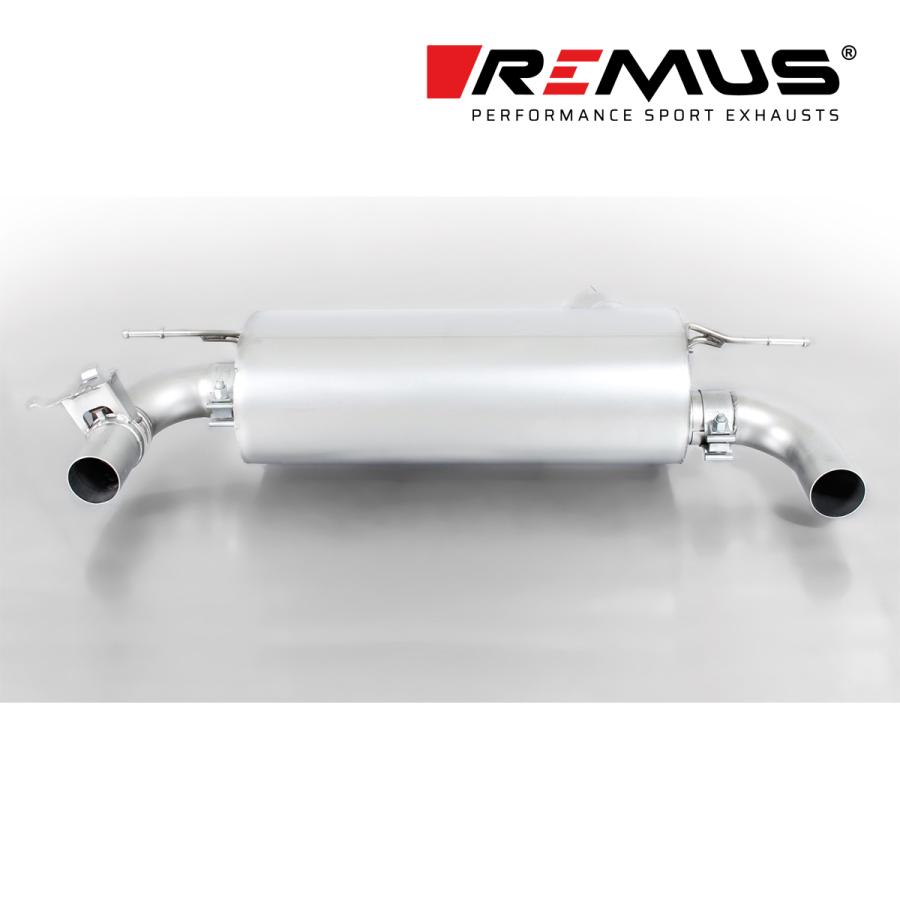 REMUS パフォーマンスマフラー アルミ製 REMUS レムス マフラー ポロ (AW) AWCZP AWDNN GTI 正規品 0026