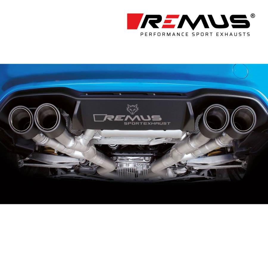 REMUS レムス マフラー F87 M2 ('16-)用 Φ102 カーボン アングル REMUS レムス マフラー F87 M2 ('16-)用 Φ102 カーボン アングル