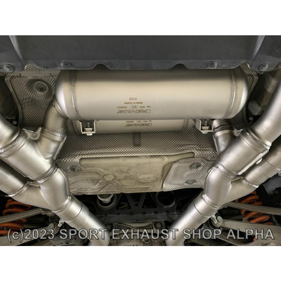 REMUS　マフラー BMW M2 F87用 REMUS レムス マフラー F87 M2 ('16-)用 Φ102 カーボン アングル