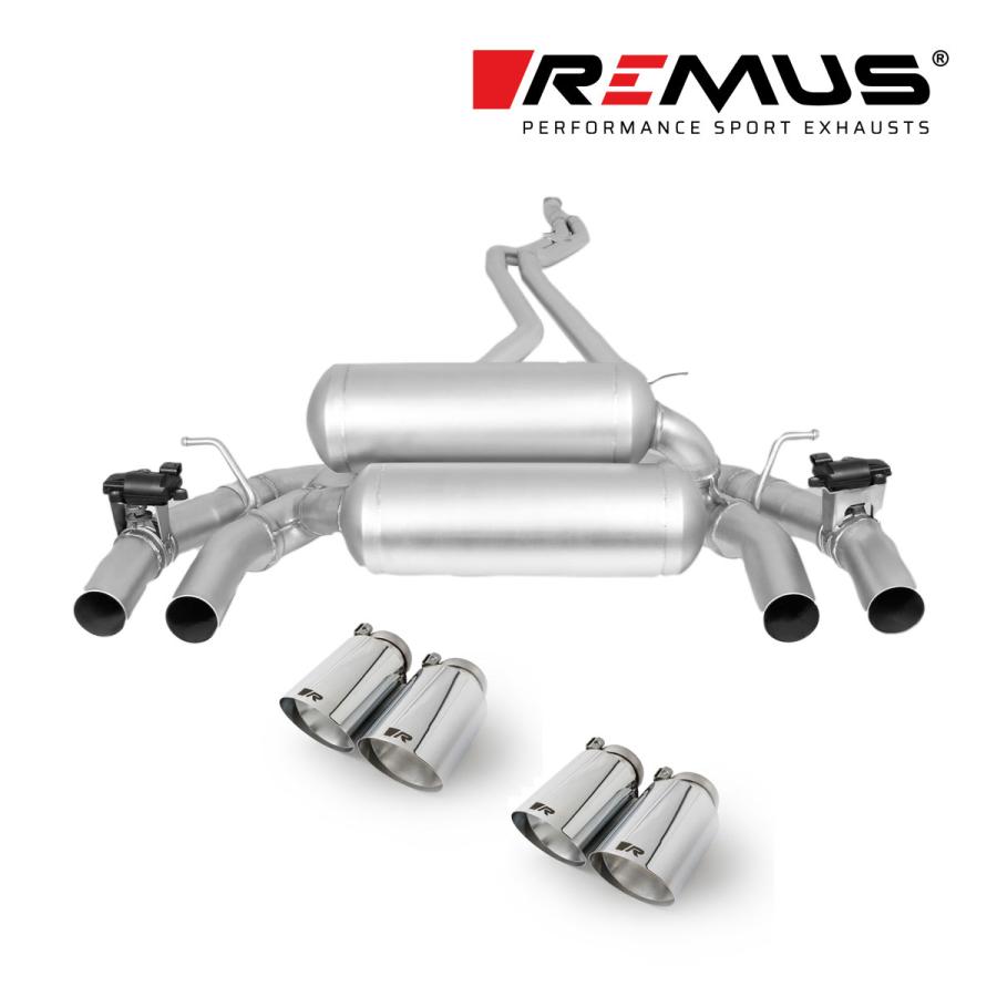 REMUS レムス マフラー F87 M2 ('16-)用 Φ102 アングル REMUS レムス マフラー F87 M2 ('16-)用 Φ102 アングル