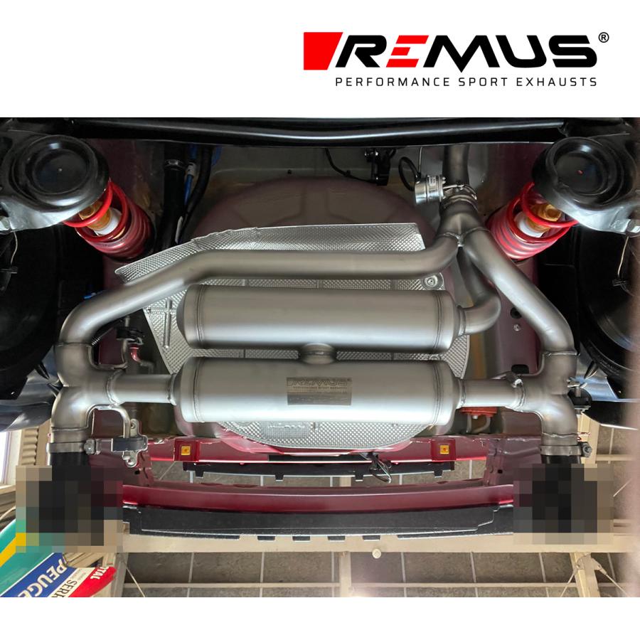 REMUS レムス リアマフラー アバルト595 コンペティツィオーネ REMUS レムス リアマフラー アバルト595 コンペティツィオーネ