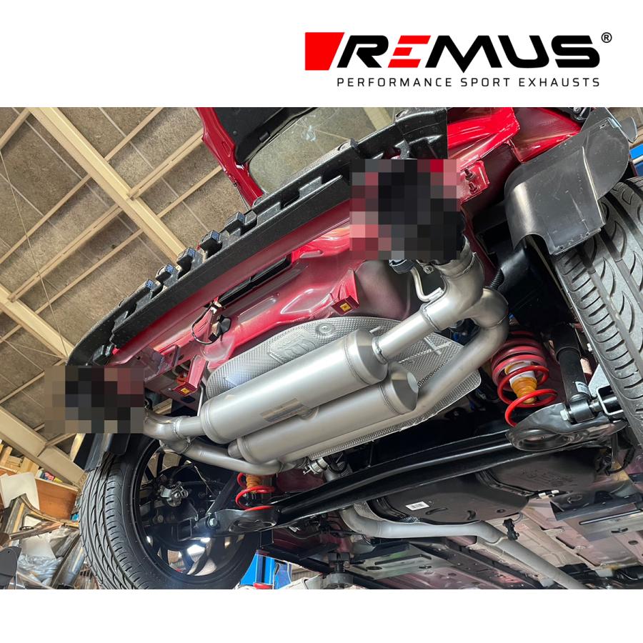 REMUS レムス リアマフラー アバルト595 コンペティツィオーネ REMUS レムス リアマフラー アバルト595 コンペティツィオーネ