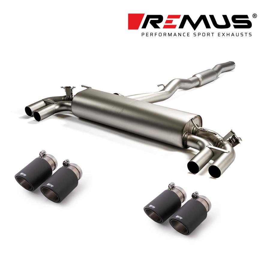 REMUS レムス マフラー F70 M135 xDrive ('24-)用 Φ84 カーボン