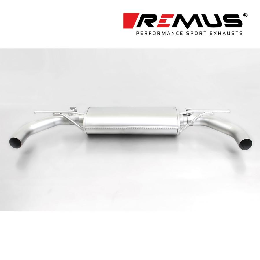 REMUS レムス リアマフラー ゴルフ7 GTI/GTI パフォーマンス用 REMUS レムス リアマフラー ゴルフ7 GTI/GTI パフォーマンス用