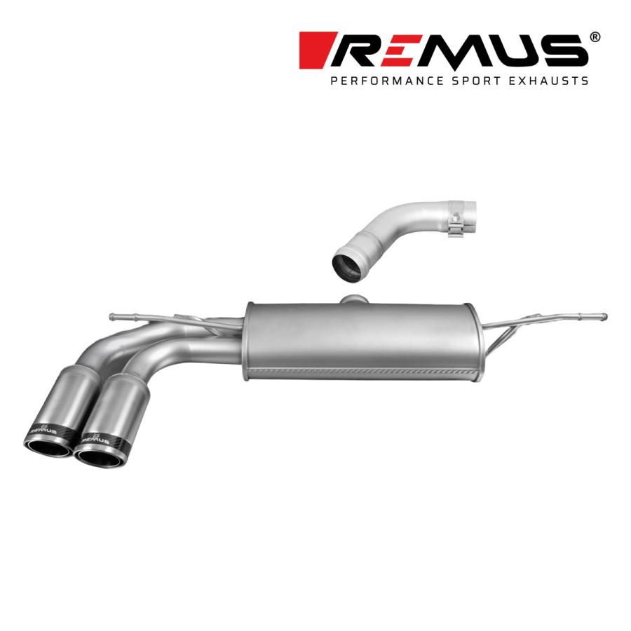 REMUS レムス リアマフラー ゴルフ7 1.4TSI ハイライン用 Φ84 REMUS レムス リアマフラー ゴルフ7 1.4TSI ハイライン用 Φ84