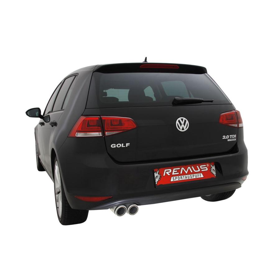 REMUS レムス リアマフラー ゴルフ7 1.4TSI ハイライン用 Φ84 REMUS レムス リアマフラー ゴルフ7 1.4TSI ハイライン用 Φ84