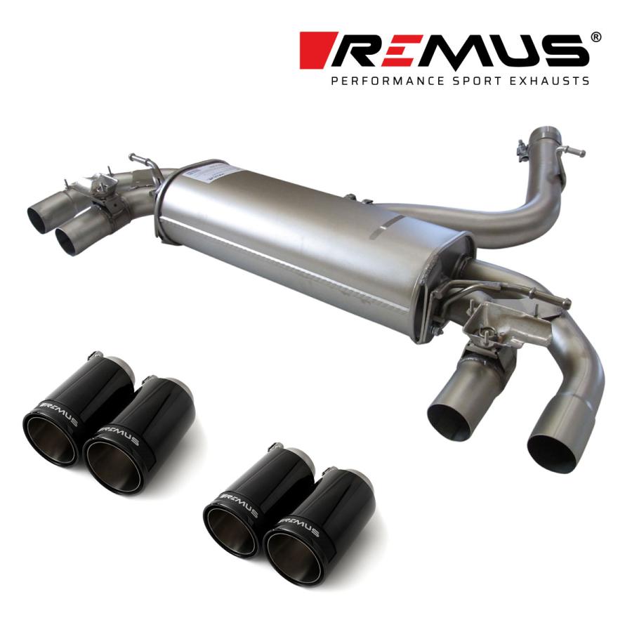 REMUS（レムス） リアマフラー ゴルフ7 R用 Φ98 ストリートレース