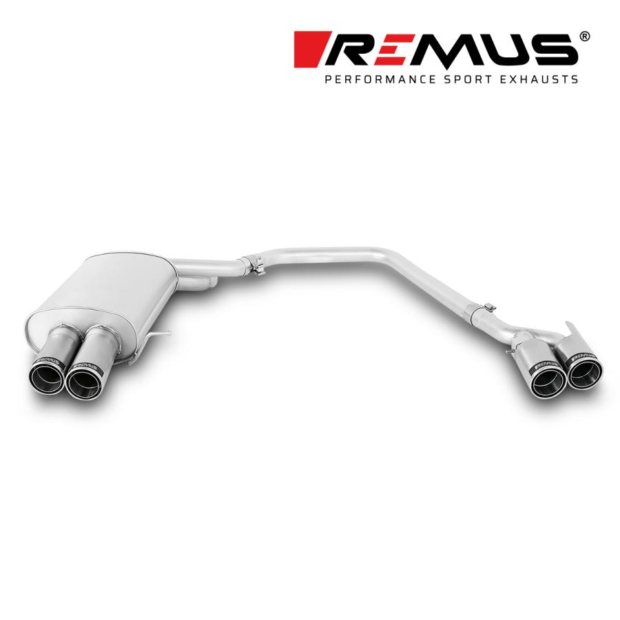 REMUS（レムス） リアマフラー F10 セダン/F11 ツーリング 523d