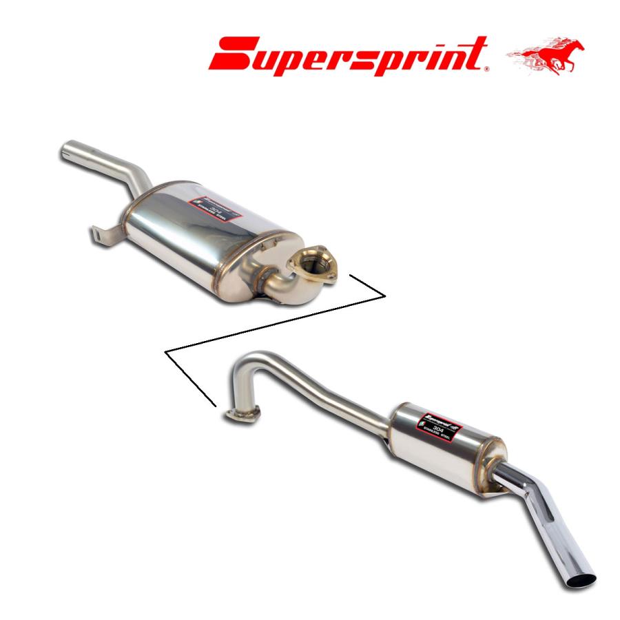 Supersprint センターマフラー+リアマフラー アルファロメオ/ジュリア