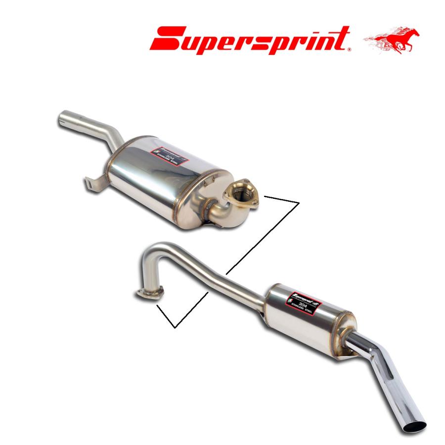 Supersprint センターマフラー+リアマフラー アルファロメオ