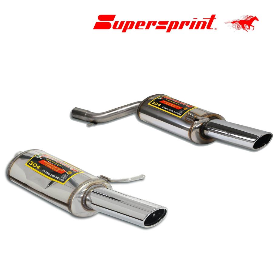 Supersprint リアマフラー AUDI A6(4B/C5) セダン/アバント 2.4/2.8