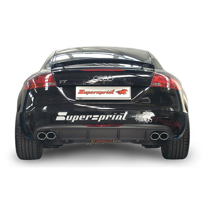 Supersprint センターマフラー+リアマフラー AUDI TT(8J) クーペ Supersprint センターマフラー+リアマフラー AUDI TT(8J) クーペ