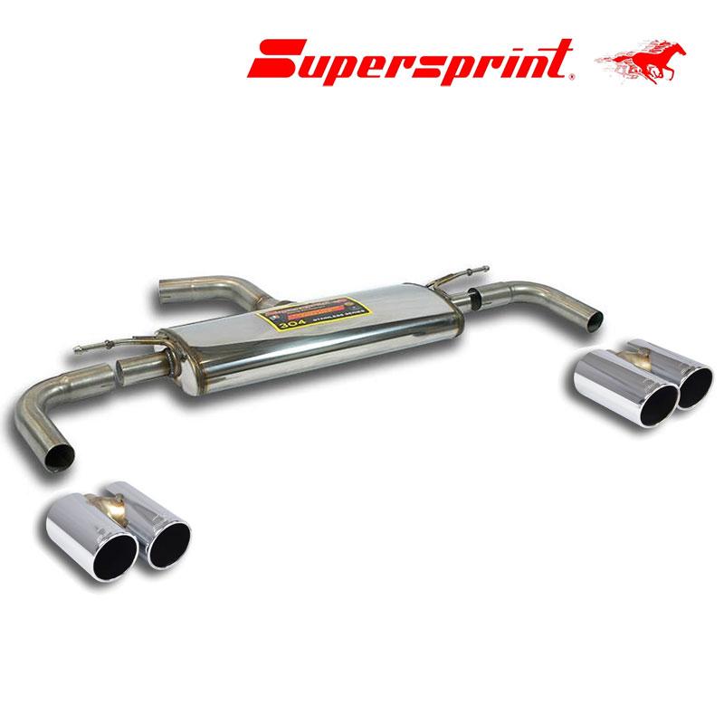 Supersprint リアマフラー AUDI A3(8V) セダン 1.4TFSI/30TFSI