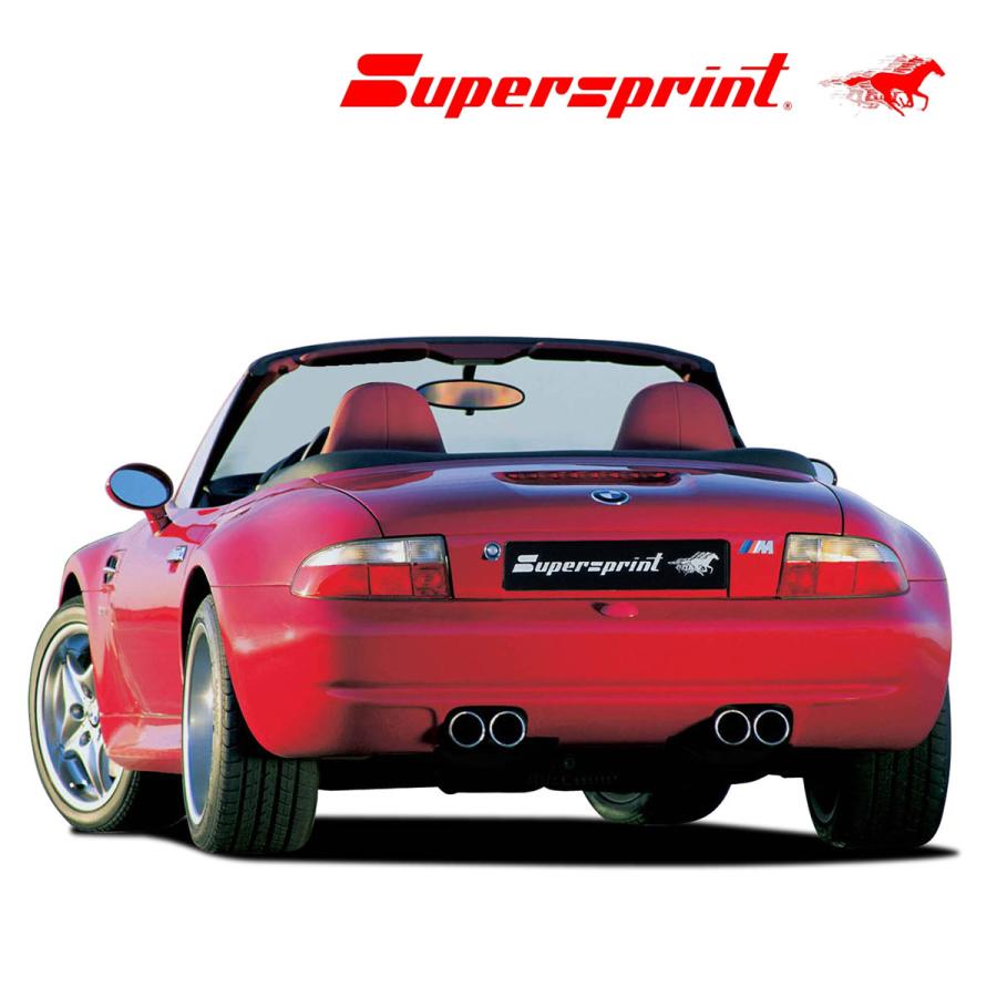 Supersprint リアマフラー BMW Z3 Mロードスター/Z3 Mクーペ Supersprint リアマフラー BMW Z3 Mロードスター/Z3 Mクーペ