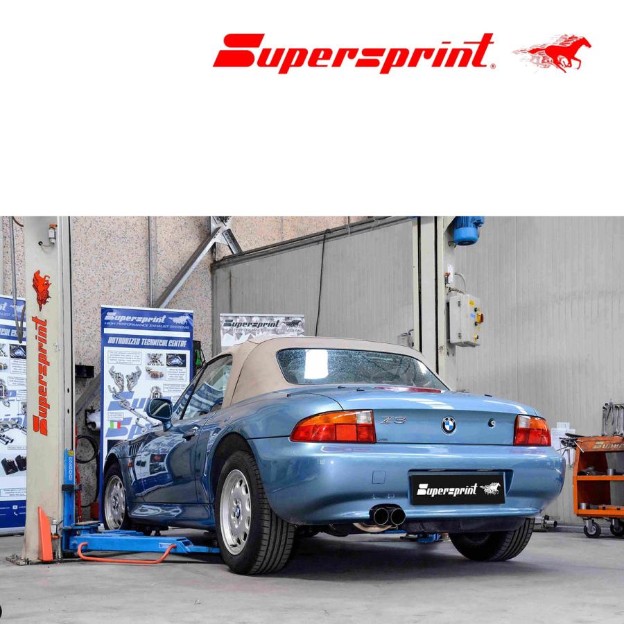 Supersprint リアマフラー BMW Z3 2.0/2.8('98-'00) ○○70mm Supersprint リアマフラー BMW Z3 2.0/2.8('98-'00) ○○70mm