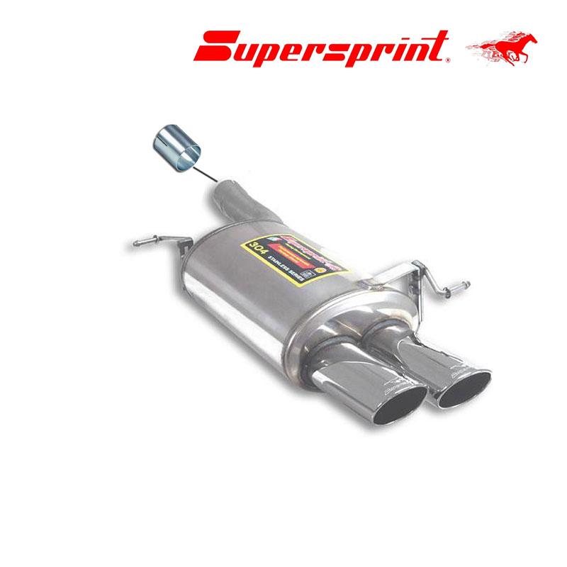 Supersprint リアマフラー BMW E65 750i/E66 750Li/760Li 〇〇100x75mm 