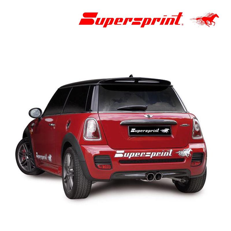 Supersprint リアマフラー MINI R56/R57 クーパーS/ジョン