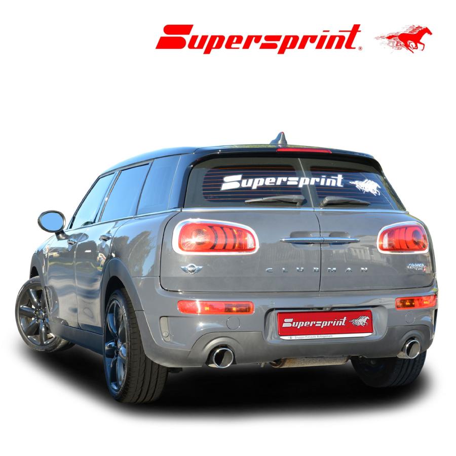 Supersprint リアマフラー MINI F54 クラブマン クーパーS (FF Supersprint リアマフラー MINI F54 クラブマン クーパーS (FF