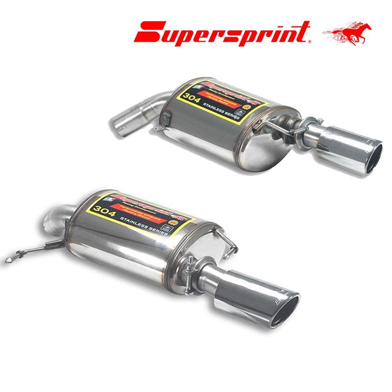 Supersprint リアマフラー BMW E90 335i/E91 335iツーリング ○-○90mm 